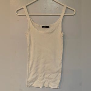 White Polo tank top